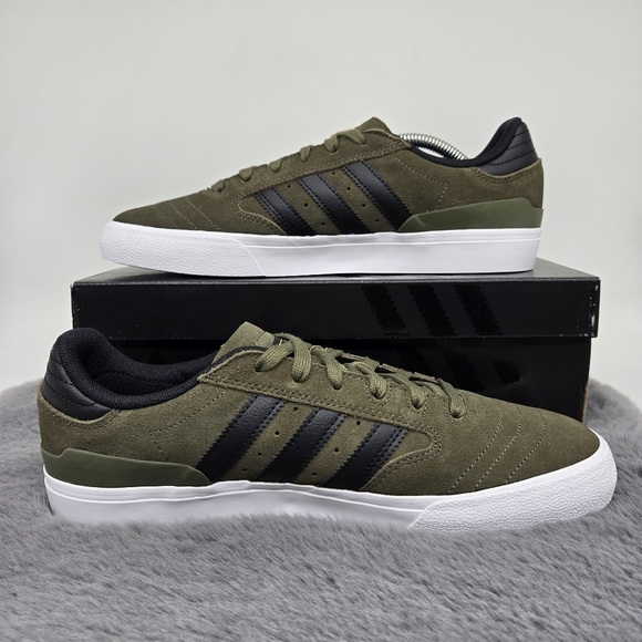 New adidas Busenitz Vulc II Olive Strata Core Black Men\'s Shoes Size 9.5 main image 5
